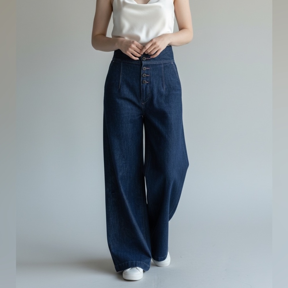 Anthropology Madeintomboy Blue Denim Jeans